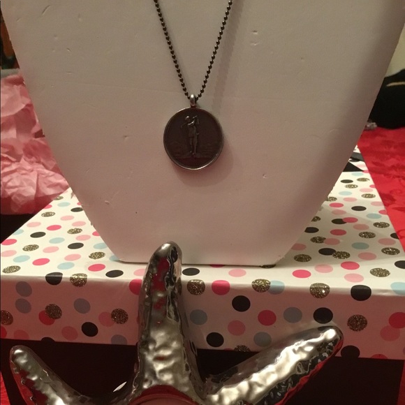 UNISEX Golfers STERLING Medallion Necklace⛳️ - Picture 4 of 5